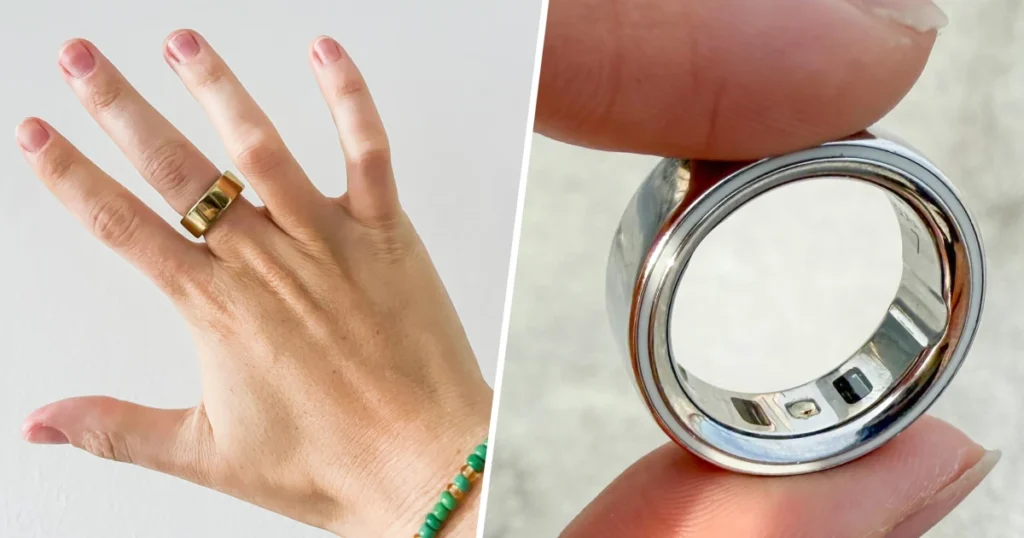 Top Wearable Tech Devices You Need in 2025 for Health & Productivity Oura Ring 4 and Samsung Galaxy Ring, two top smart rings for health and wellness in 2025.